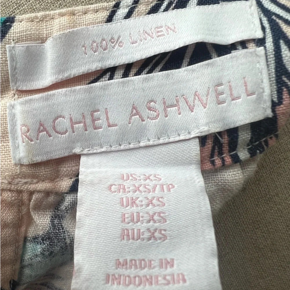 Rachel Ashwell 100% Linen Floral Mini Dress size XS - Picture 9 of 9